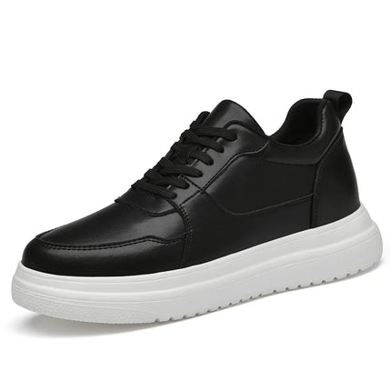 Men Elevator Height Increase Shoes Sneakers Shoes for Men 10cm Sports Casual Invisible Inner Heightening 8cm White Shoes