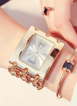 Orologio da donna di marca di lusso Abito con strass Orologi da polso da donna Eleganti orologi femminili in oro per le donne Montre Femme 2025 platinumshop
