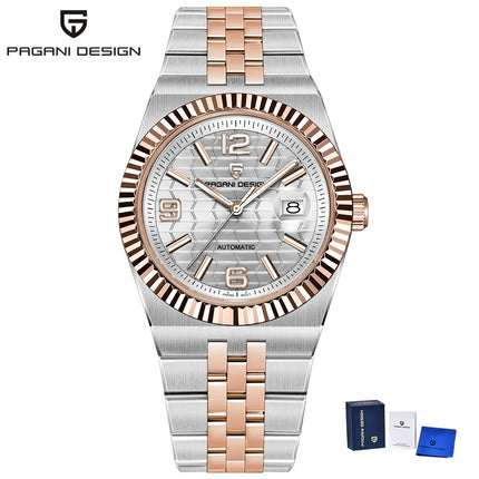 PAGANI DESIGN Nuovi Orologi 3D Rombo Quadrante Orologio Automatico di Lusso Per Gli Uomini di Moda AR Vetro Zaffiro Orologio Da Polso Meccanico 2026