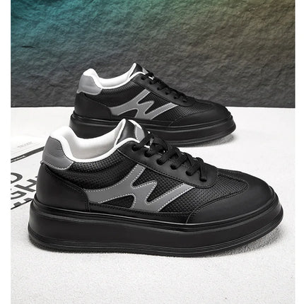 Hot selling Breathable Thick soled Trendy waterproof Durable Casual height increasing shoes Increase by 6 centimeters