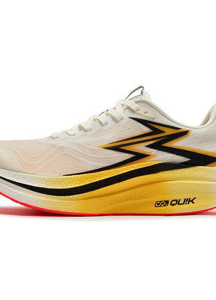 361 Degrees Flame 4.0 MIX Men Running Shoes Carbon Plate Racing Marathon Stable Rebound Wear-resistant Male Sneakers 672512204 PlatiNum