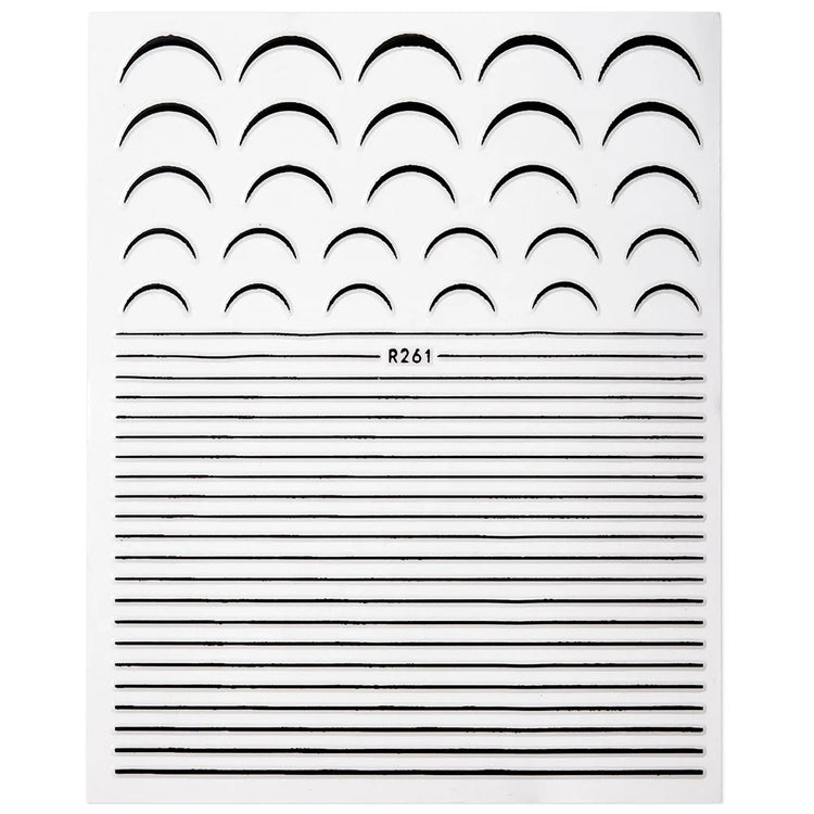 1PC 26-English Alphabet Number 3D Self-adhesive Nail Art Decal Sticker Word Small Letter Nail Decals Sticker Manicure Decoration