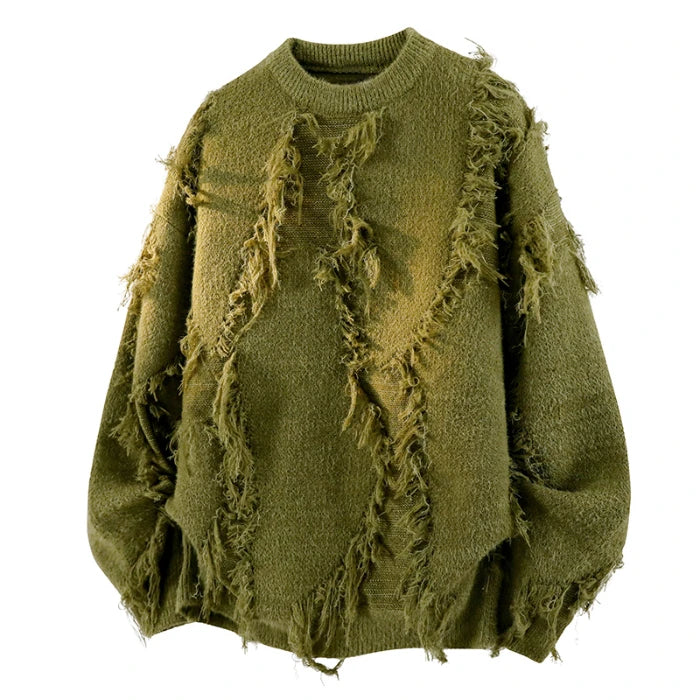 2026 Autumn Winter Crew Neck Sweater For Men Fashion Japanese Style Loose Casual Knit Pullover Long Sleeve Tops
