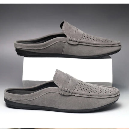 Mocassini da Uomo Leggeri Estivi, Scarpe Comode Senza Lacci, Traspiranti, Casual, con Supporto Parziale, Ciabatte per Uomo