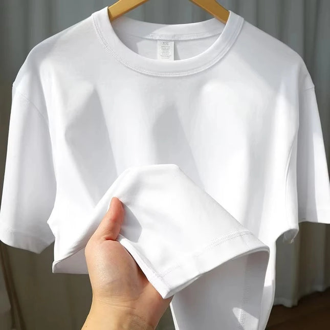 New 2026 Snoopy Cartoon Anime Women's T-shirt, White Cotton Short Sleeve Summer T-shirt, Fashion Top for Couples
