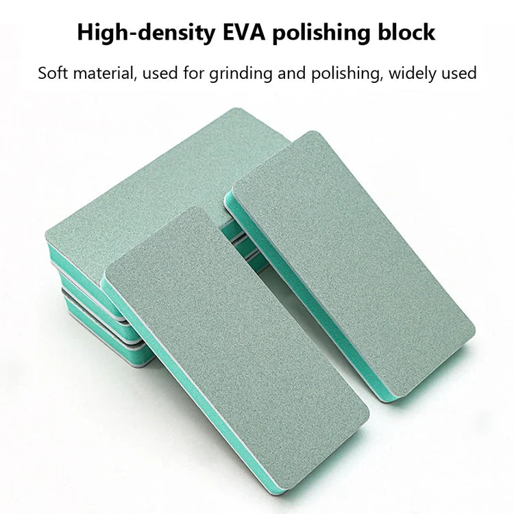 10Pcs Dual-Sided Nail Buffing Blocks Professional Nail Care Multi-Functional Polishing Tools for Beauty Salon Shine Enhancing