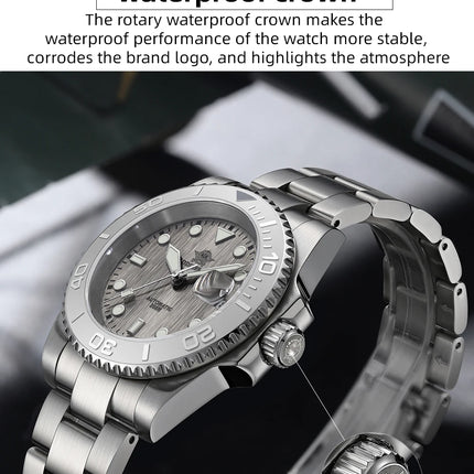 ADDIESDIVE AD2087 Men Watch Waterproof 20Bar Driver Sapphire Glass BGW9 Luminous Reloj Hombre NH35 Automatic Mechanical Watch