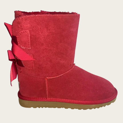 NEW Winter Women Snow Boots Super Mini Classics Real Sheepskin Wool Warm Low-cut Fur Shoes Slippers Man Short Boot Size 35-44