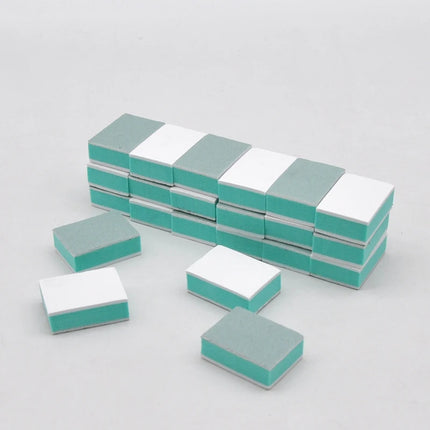 10/20/50 Pcs/bag Nail Buffer File Block Double Sided Nail Art Tool UV Gel Polisher Mini Polishing Care Salon Pedicure Manicure