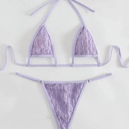 Nuovo rugoso estremo Mini Micro perizoma Bikini donna costumi da bagno femminile costume da bagno due pezzi Bikini bagnante costume da bagno Swim K4827 platinumshop