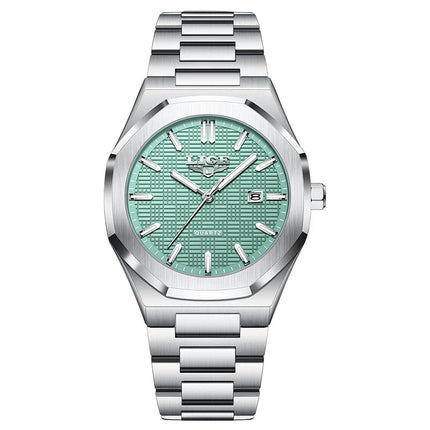 LIGE Orologio da donna elegante e lussuoso, orologio classico alla moda con data automatica, cinturino in acciaio inossidabile, orologi luminosi impermeabili per donna, regalo per signora platinumshop