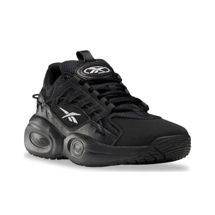 Reebok Solution Vintage Basketball Shoes Unisex Mid Top Extreme Night Black GY0933