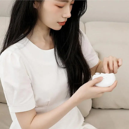 3-in-1 Electric Nail Trimmer for Seniors & Adults, Automatic Nail Clipper with Polishing, Rechargeable Safe Nail Cutter for Elderly Kids