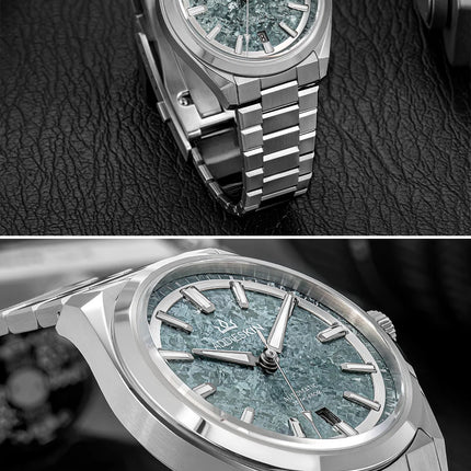 AddiesKIN K006 Men Watch Sapphire Glass BGW9 Luminous 20Bar Waterproof Ice Crystal Titanium Dial 9015 Mechanical Automatic Watch