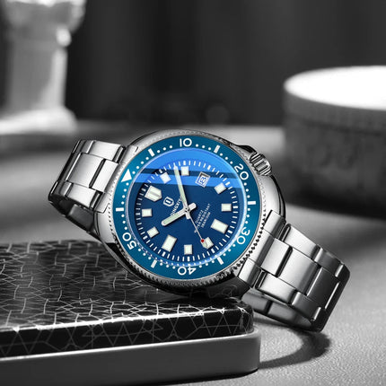 QINGXIYA Orologi al quarzo da uomo di lusso delle migliori marche Cinturino in acciaio inossidabile di alta qualità Orologio sportivo di moda con data luminosa impermeabile platinumshop