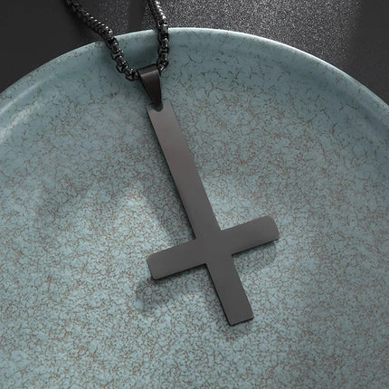 Vintage Christian Ice Crystal Jesus Head Pendant Necklace for Men and Women Cross Catholic Amulet Jewelry PlatiNum