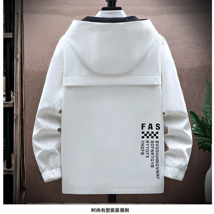 Autumn Men Tracksuit Casual Spring Sportswear Hooded patchwork Jackets Pants 2 Piece Sets Hip Hop Running Sports Suit