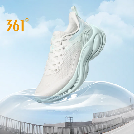 361 Degrees Women Enchanted 2.0 Running Shoes Lightweight Versatile Soft Cushioning Durable Versatile Female Sneakers 682512235 PlatiNum