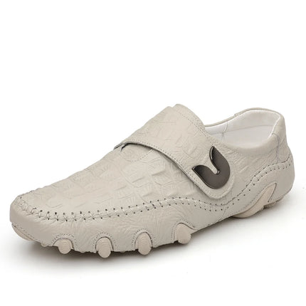 Mocassini Estivi da Uomo per Matrimonio, Scarpe Eleganti da Passeggio, Mocassini da Guida, Nuovi Arrivi Scarpe Casual da Uomo in Pelle Spaccata Slip-on, Scarpe Basse da Uomo
