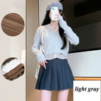 Laine gris clair / XXL