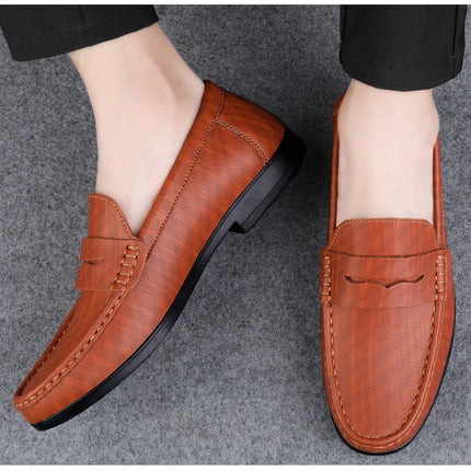 Designer Uomo Scarpe Casual Moda Uomo Scarpe Mocassini da uomo in vera pelle Mocassini Slip on Appartamenti da uomo Scarpe da guida maschili 2022