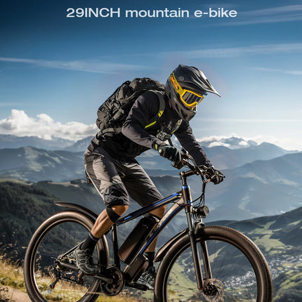 Bicicletta elettrica E8 29'' EBYCCO con motore da 48V 17.5Ah e pedalata assistita per il pendolarismo quotidiano