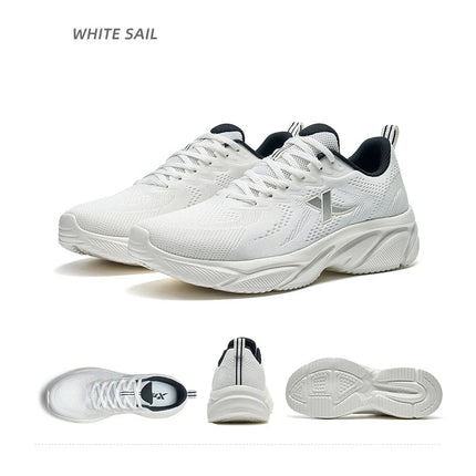 Xtep Running Shoes For Men Breathable Wear-Resistant Men's Sports Shoes Lightweight Jogging Cushioning Sneakers 877119110026 PlatiNum
