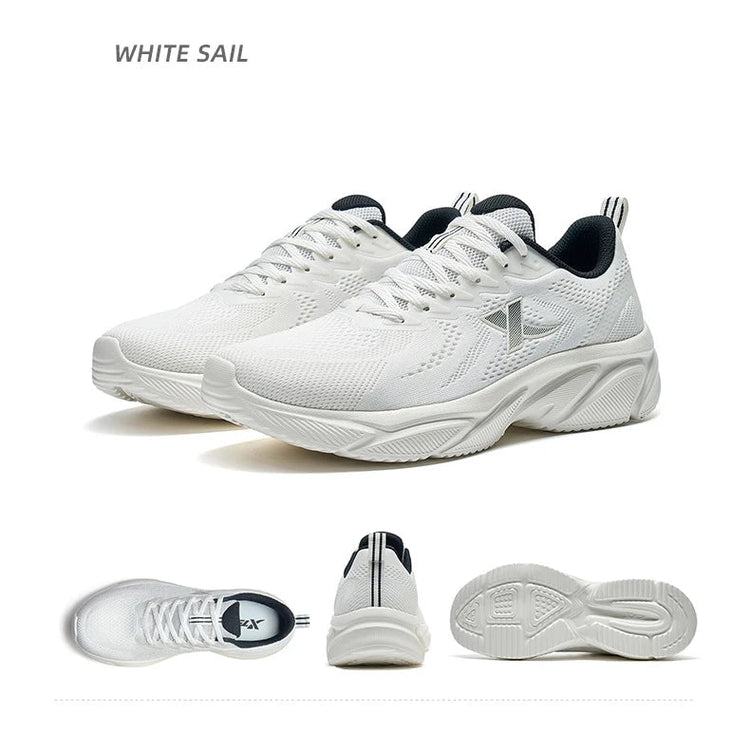 Xtep Running Shoes For Men Breathable Wear-Resistant Men's Sports Shoes Lightweight Jogging Cushioning Sneakers 877119110026 PlatiNum