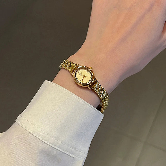 Orologi GEDI da Donna, Orologio da Polso Vintage Ovale Piccolo, Regalo Elegante con Cinturino in Acciaio Inossidabile, Orologio al Quarzo di Lusso Impermeabile platinumshop