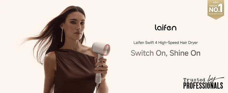 Laifen Swift 4 High-Speed Hair Dryer Intelligent Temperature Control Ultra-Fast Drying 400m Negative + 70m Positive Ions Comprehensive Hair Protection