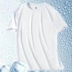 White mesh short sle