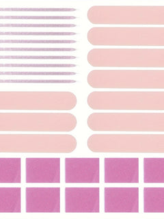 1set-30pcs Nail Care Kit: Mini Files, Buffers & Sticks - Perfect for Jewelry Polishing & Manicures
