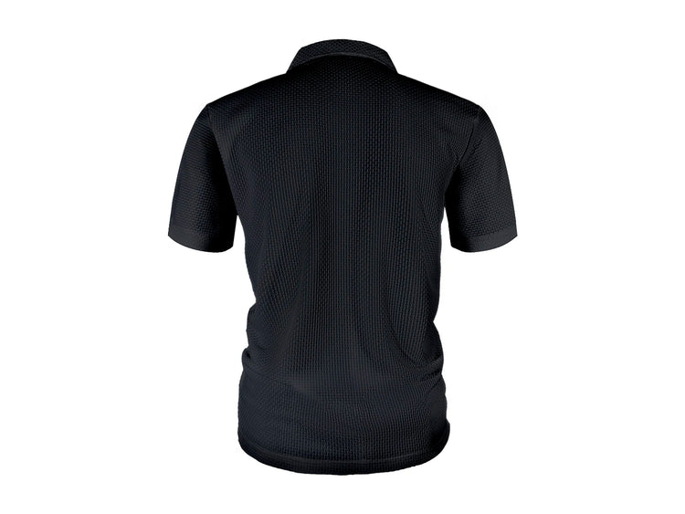 T-shirt estiva a maniche corte da uomo con risvolto in seta ghiacciata, top da uomo