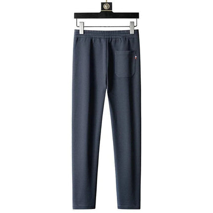 New Spring Autumn Tracksuits for Men Casual Sports Zipper Jackets+Pants Two Piece Sets Long Sleeve Stand Coats Trousers Outfits PlatiNum