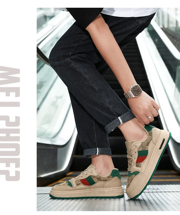 2026 Couple Style Board Shoes Retro All Comfortable Street Fashion Shoes Non-slip Wear Outdoor Casual Board Shoes