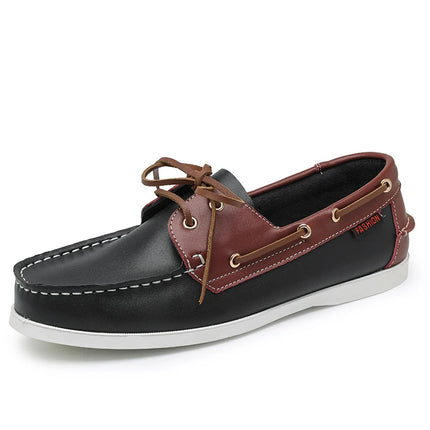 Moda uomo scarpe da barca scarpe da ponte Casual in pelle 2023 mocassini primavera autunno Designer di marca di lusso antiscivolo vendita calda