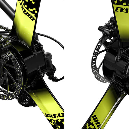 Bici elettrica da montagna CYSUM M520, bici elettrica fuoristrada per adulti da 29", bicicletta elettrica assistita a pedale, batteria 48 V 15 Ah, cassetta a 7 velocità