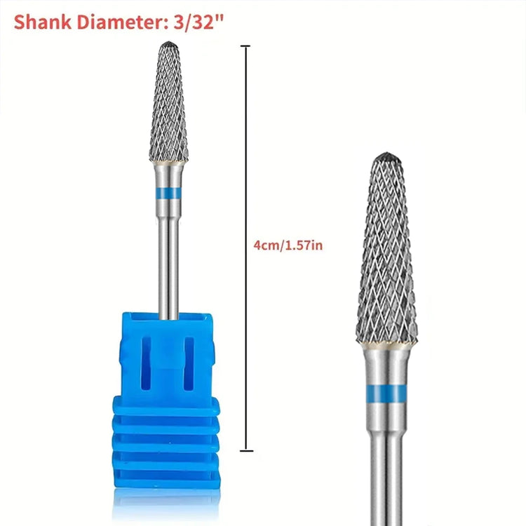 1pcs Carbide Nail Drill Bit Nail Files Bits Electric Milling Cutter for Manicure Burr Drills Pedicure Tools
