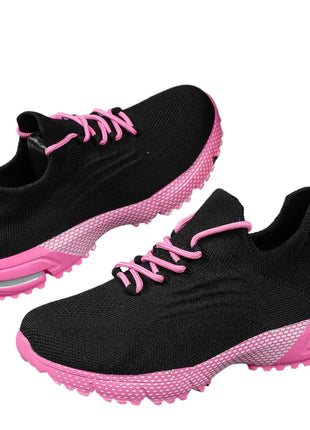 Breathable Socks Shoes Women Lightweight Knitted Casual Sneakers Non-slip Walking Footwear Outdoor Jogging Fitness Sports PlatiNum