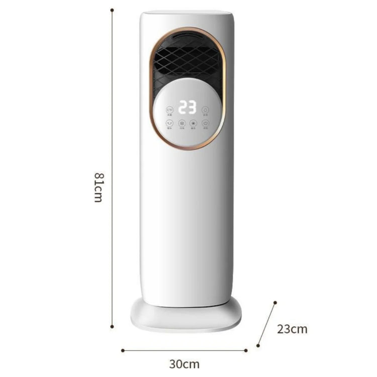 5‑in‑1 Tower Heating and Cooling Fan, Ptc Ceramic Fast Heating, Ultrasonic Nano Humidification, Uv Sterilization, 180 ° ‑Wide‑Angle‑Airflow for Home