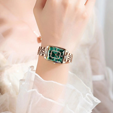 POEDAGAR Orologio da donna di lusso Impermeabile Data Orologio da polso da donna casual di alta qualità Orologio da donna elegante al quarzo in acciaio inossidabile platinumshop