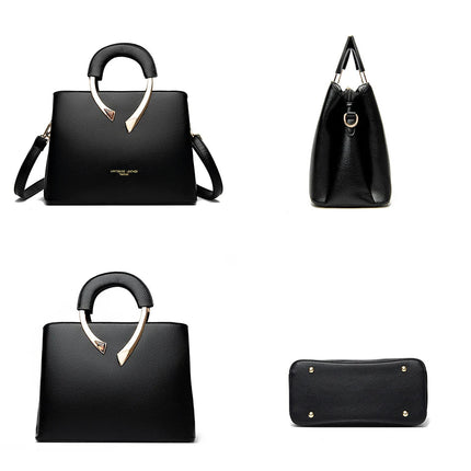 Luxury Handbags Women Bags Designer 3 Layers Soft Leather Shoulder Crossbody Sac Ladies Large Capacity Shopping Messenger Tote PlatiNum