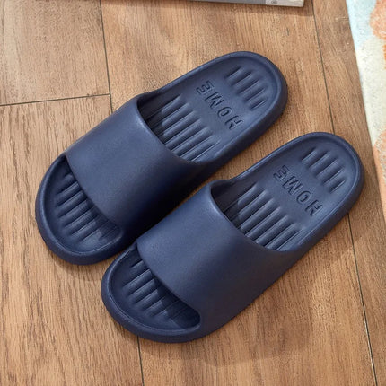 Pantofole morbide coppie casa pantofola all'aperto estate donna camera da letto fondo spesso scarpe sandali da spiaggia uomo infradito scarpe da doccia