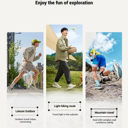361 Degrees Yushan PRO Men Running Shoes Durable Hiking Cushioning Breathable Non-slip Outdoor Jogging Male Sneakers 672522250 PlatiNum