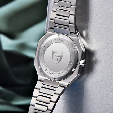 PDYS019 PAGANI DESIGN Orologi da polso al quarzo da uomo TMI VH31 37MM 10Bar Impermeabile 316L Acciaio inossidabile di lusso Zaffiro