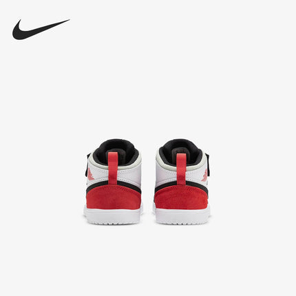 Scarpe da tavolo sportive per bambini Nike originali JORDAN 1 MID ALT (PS) AJ1 AR6352-100 platinumshop