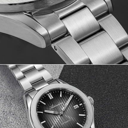 ADDIESDIVE Luxury Men's Automatic Watch Sapphire Glass Japan 8215 Mechanical Watch BGW9 Super Luminous Men Analog Watches AD2533