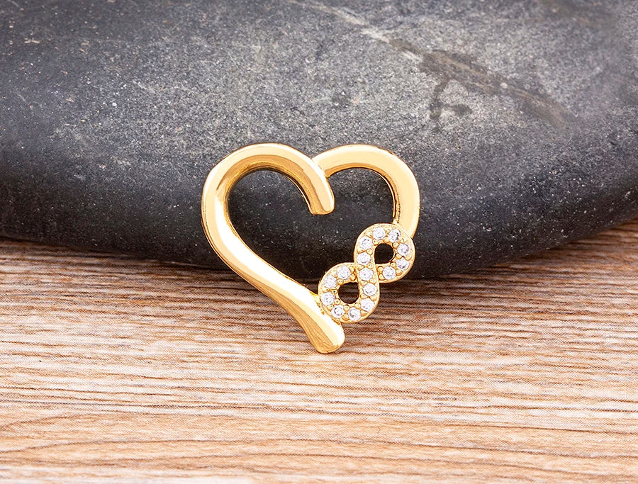 Nidin Collana con ciondolo a forma di cuore romantico per donna Girocollo con catene lunghe Collo placcato oro Collare per amanti Regalo Gioielli per feste Boho