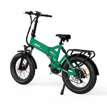 PVY Z20PLUS 1000 Bici Elettrica Per Adulti 250W Motore Città Bicicletta Elettrica 48V16.5AH Batteria E-bike 20 Pollici Fat Tire Ebike