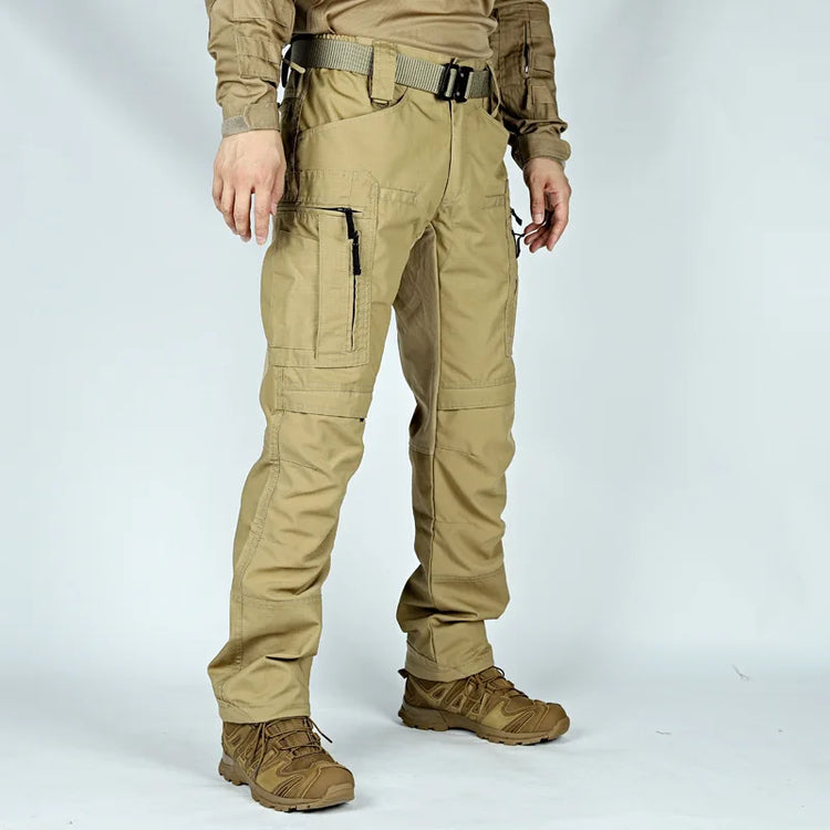 Men's Outdoor Tactical Pants With Multi Pocket Combat Training Hunting Cargo Pants Waterproof Wear-resistant Workwear Pants